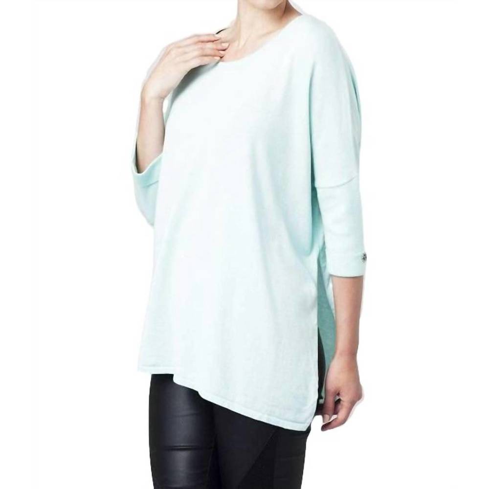 NEW ANGEL high-low top in menthol